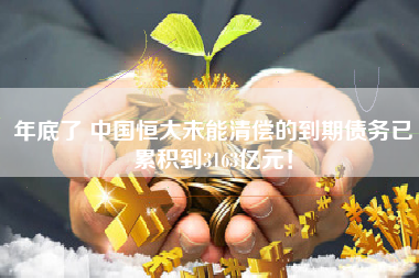 年底了 中国恒大未能清偿的到期债务已累积到3163亿元！