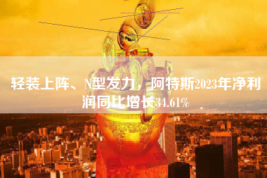 轻装上阵、N型发力，阿特斯2023年净利润同比增长34.61%